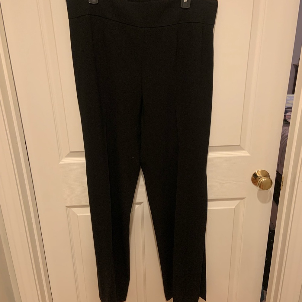 Elie Tahari Classic Black Women's Wide Leg Pants